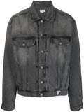 GUESS USA logo-patch denim jacket