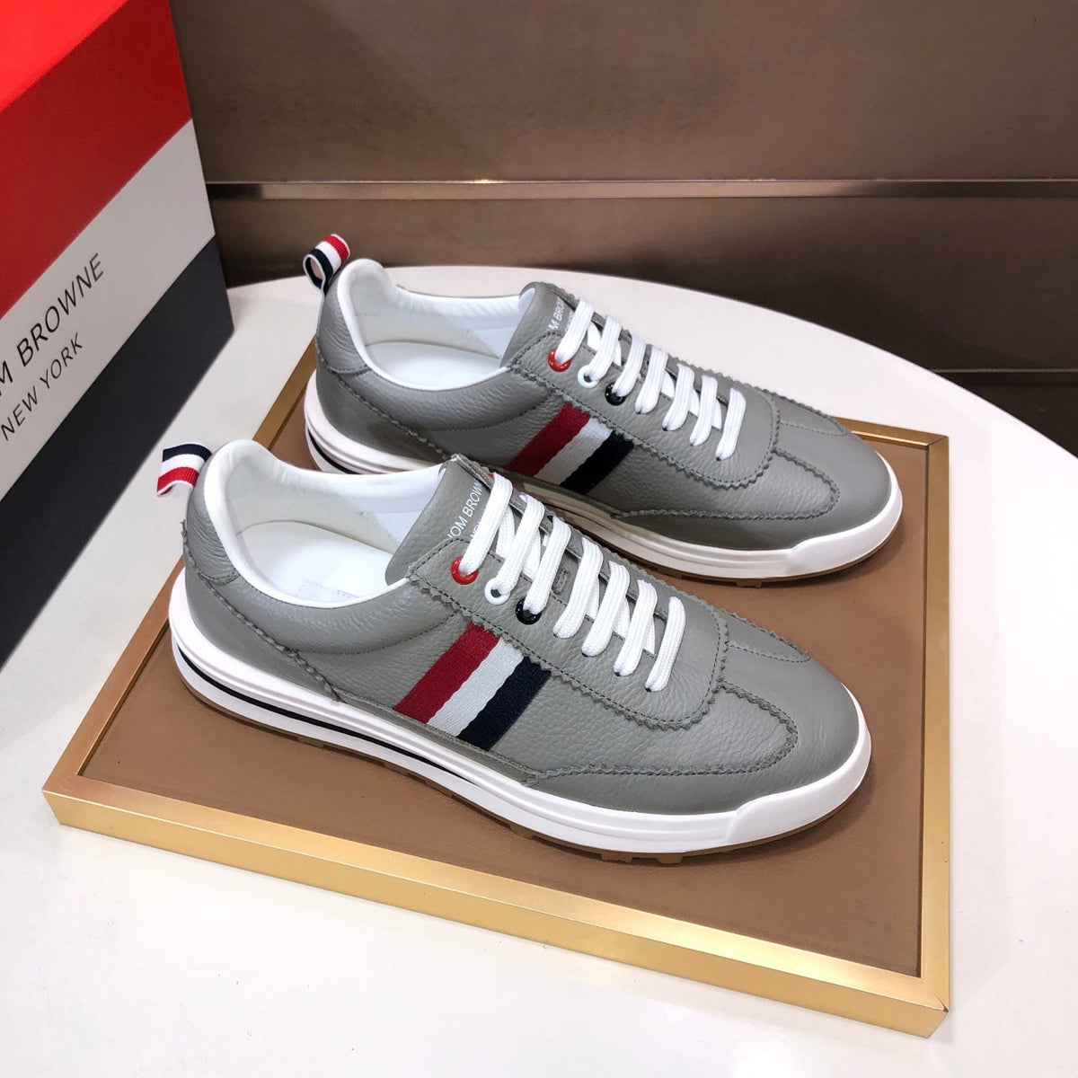 Full-Grain Leather Sneaker III — Classic Court Edition