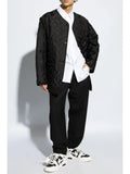 Kenzo padded logo-patch jacket