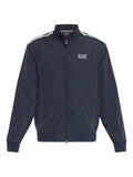 Ea7 Emporio Armani zip-fastening striped jacket