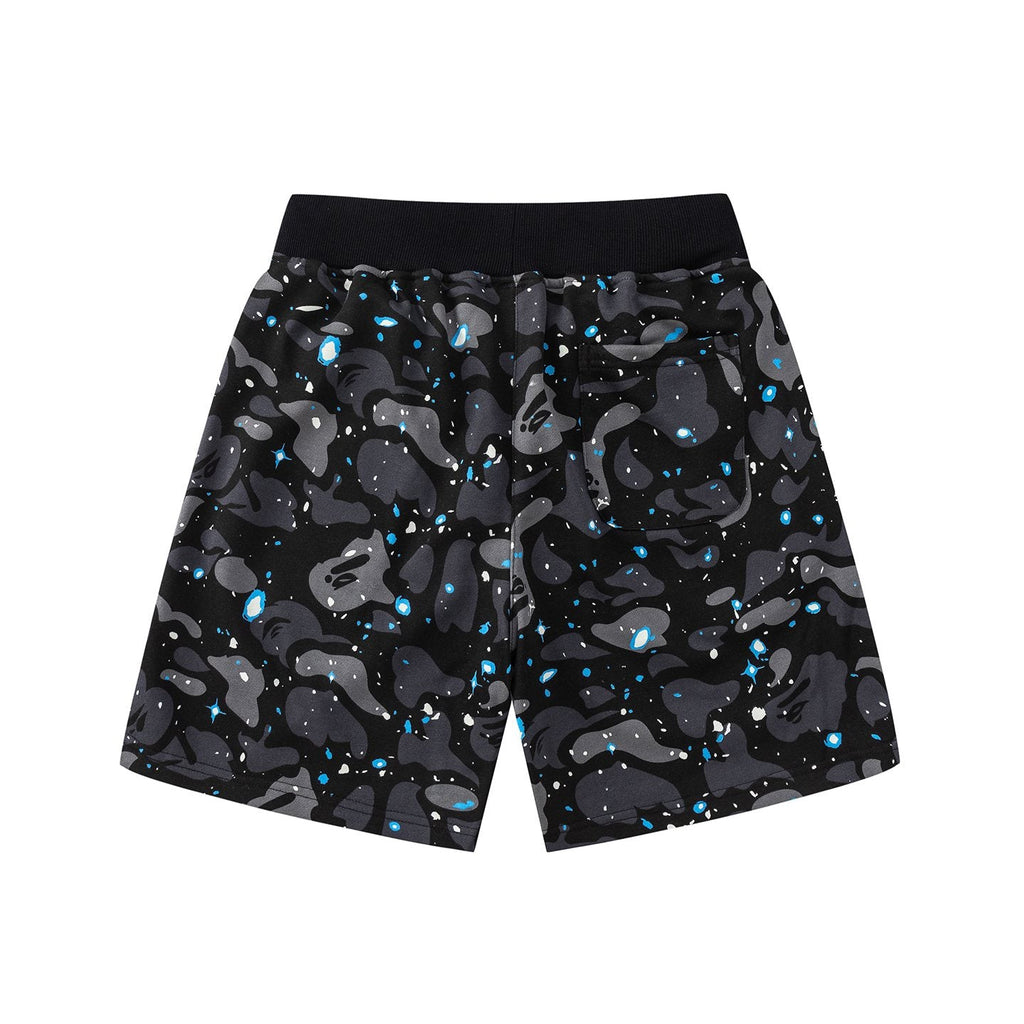 BAPE Camo Shark Graphic Shorts